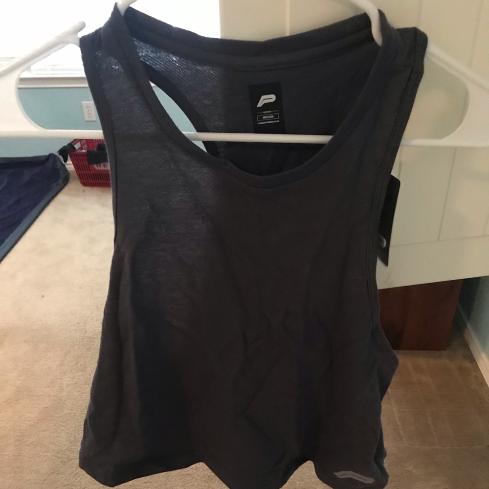 Ribbed workout tank